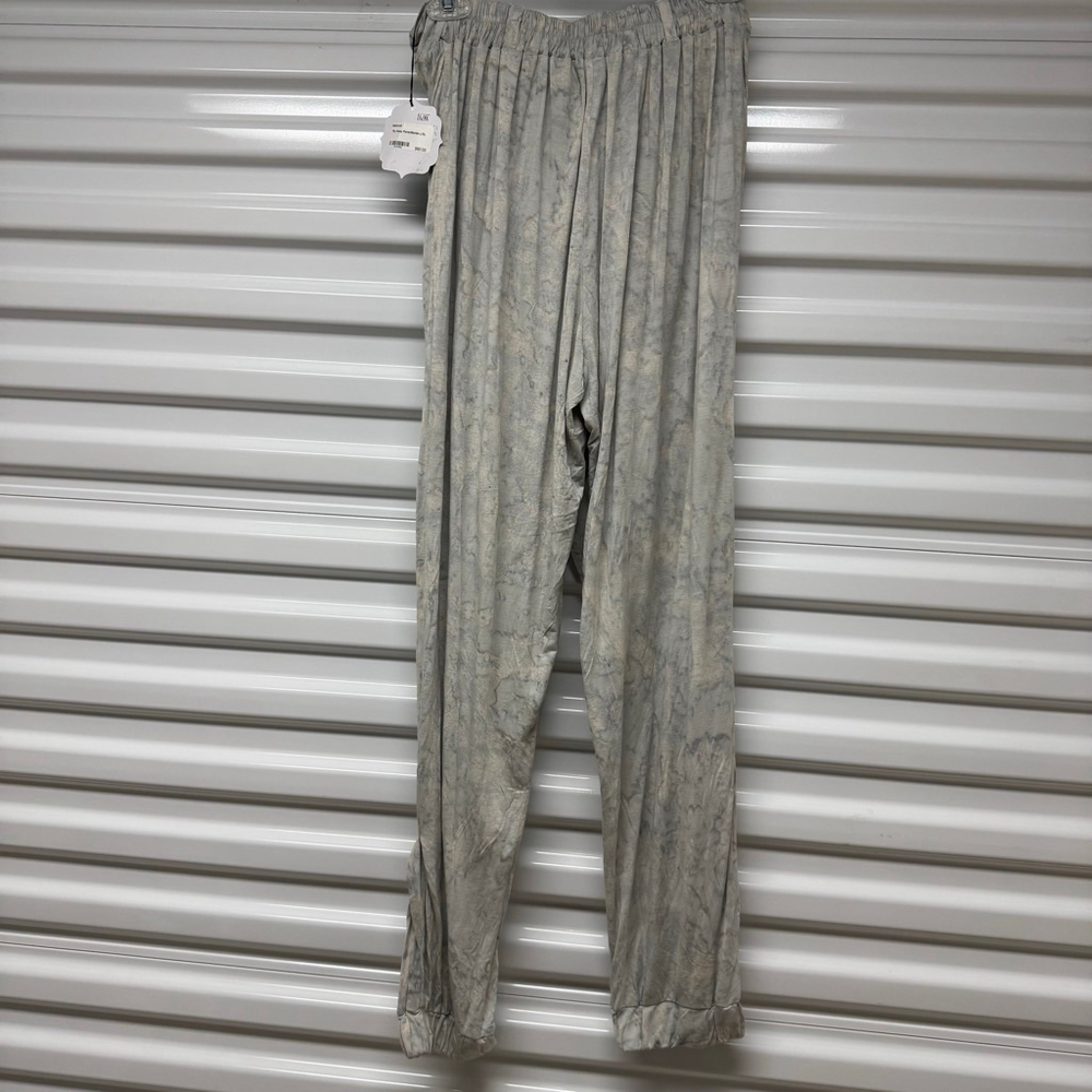 Hands to Hearts Fly Away Pants Marble Print L/XL Boho Wrap Harem Pants - Picture 6 of 12